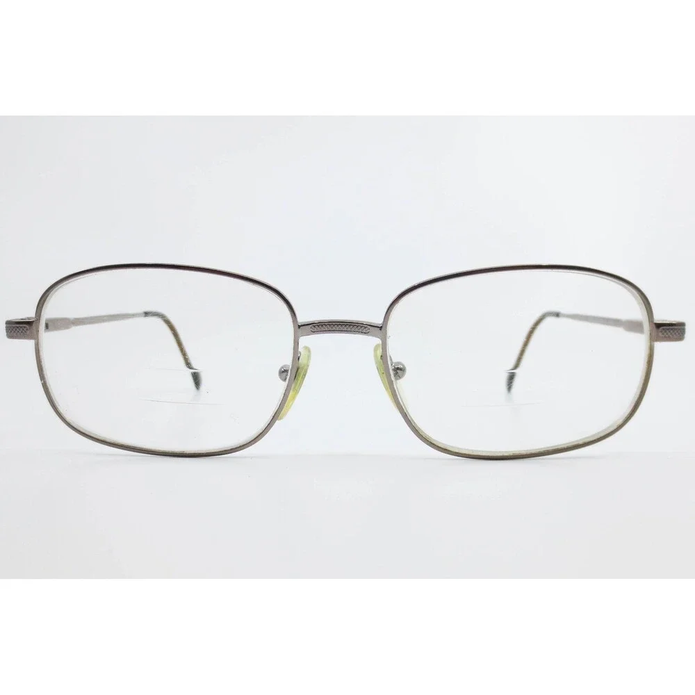 Sferoflex 2086 273 Metal Eyeglass Frames Gunmetal Rectangular 56-17-140 Mens